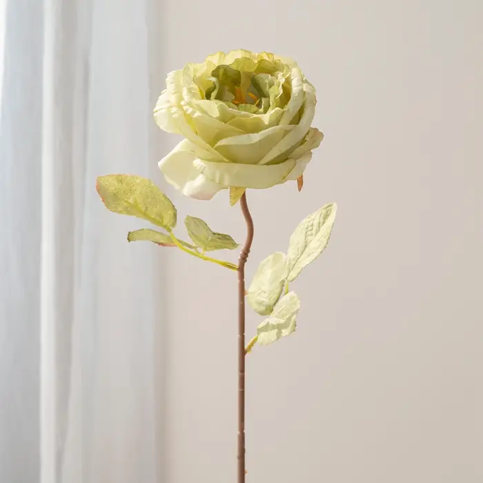 Bouquets de Roses artificielles au Caramel, 5 pièces, décorations de noël pour la maison, jardin, co