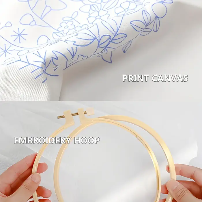 Kits de points de croix en toile imprimée