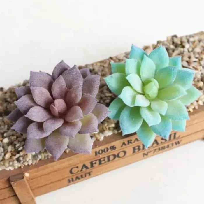 Plantes succulentes artificielles, bricolage pour jardin, Table de bureau, fête, chambre à coucher, salon, décoration de bureau, fausses plantes bonsaï