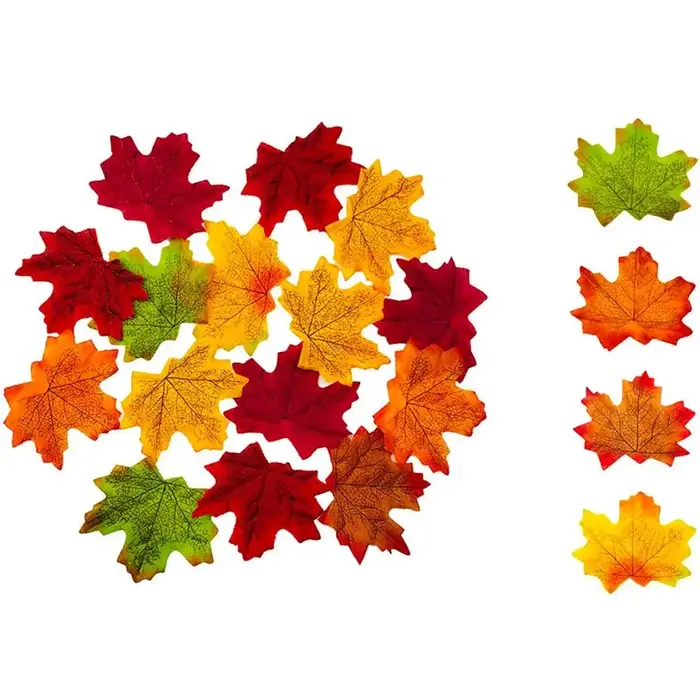 Feuilles d'érable simulées