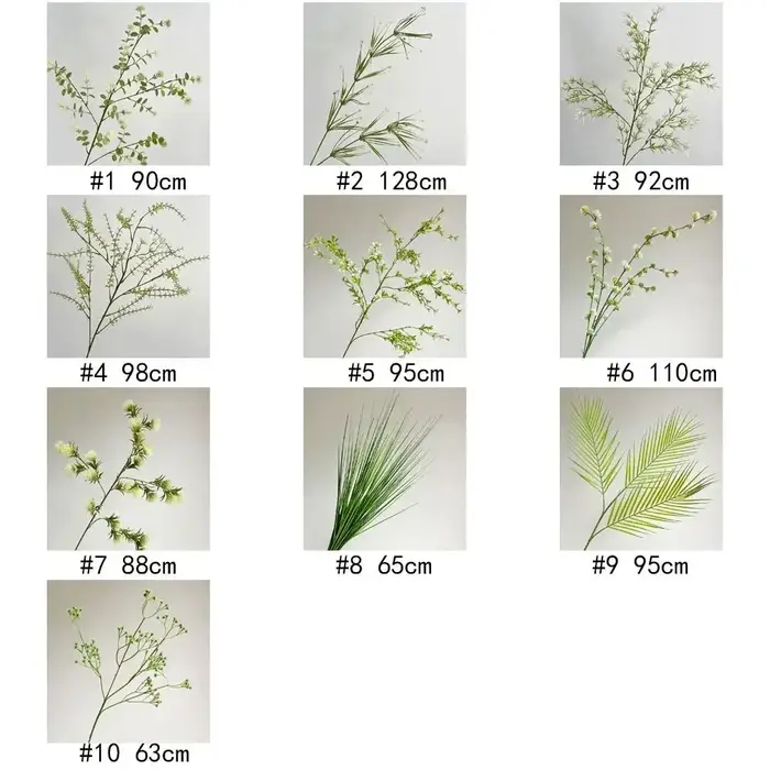 Plantes artificielles de style forêt