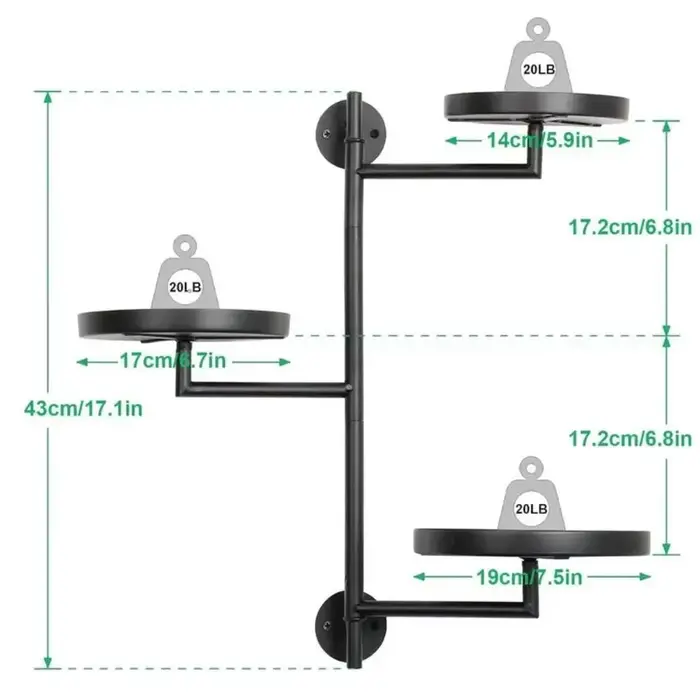 Support de plante de fenêtre rotatif en pot de plante verte