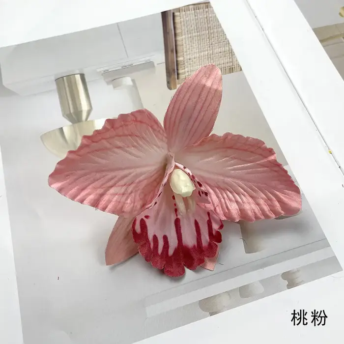 Têtes de fleurs d'orchidées de béttleya artificielles