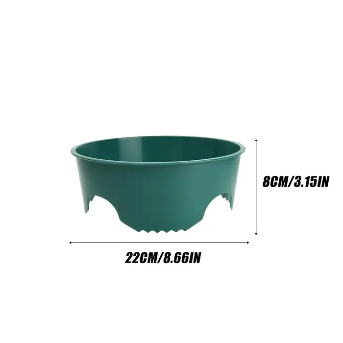 Anneaux de plantation pour arrosage profond, bords lisses, anneau de protection pour la stabilité de