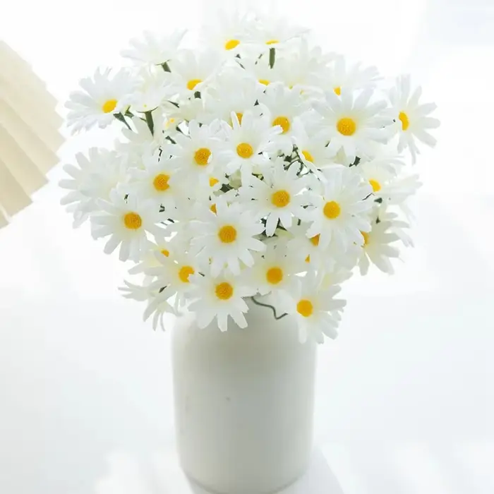 Soie Fleurs Artificielles Bulbous Chrysanthème Bulle Herbe En Plein Air De Mariage Couronnes De Mariée Bouque Maison Bricolage Ventes Chaudes Décoration