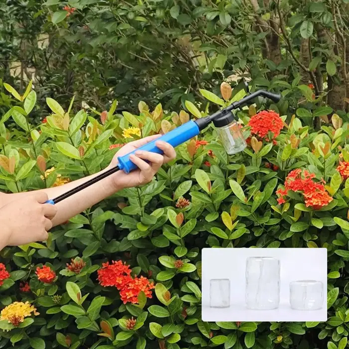 Pulvérisateur de poudre télescopique portable