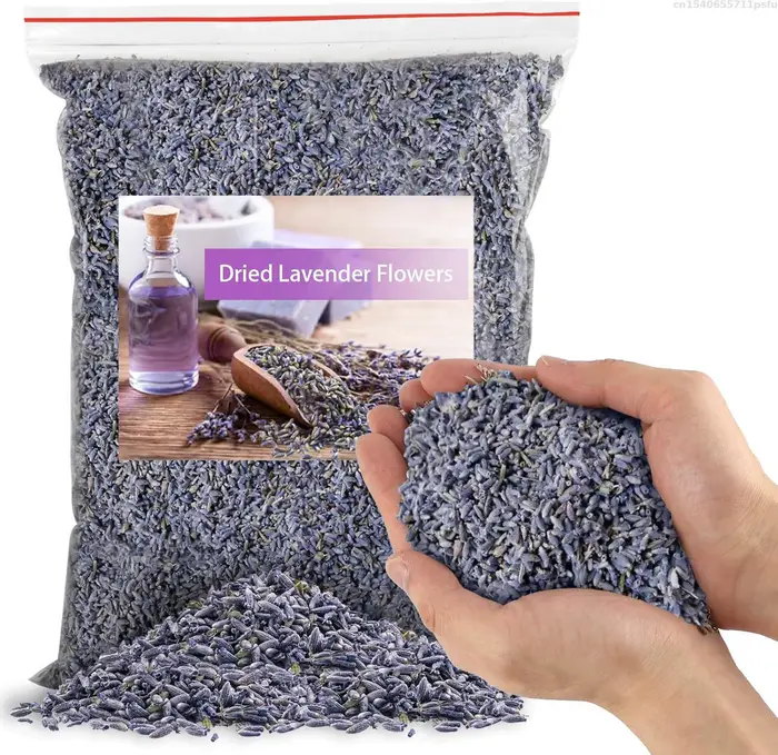 Fleurs séchées de lavande aromatiques naturelles de haute qualité pour le rembourrage de coussins