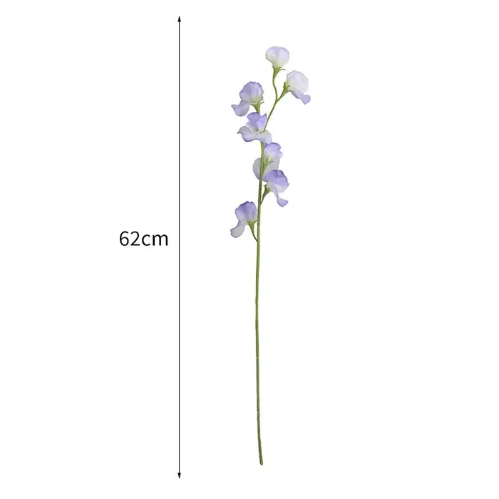 Fleurs artificielles de fleur de pois de Simulation