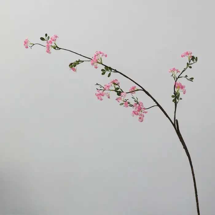 5 pièces de fleurs artificielles en soie