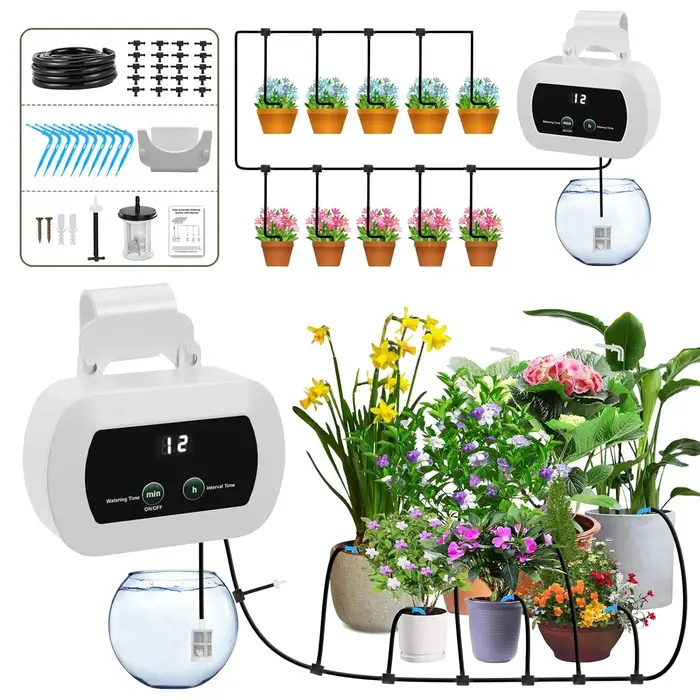 Système d'irrigation goutte à goutte USB