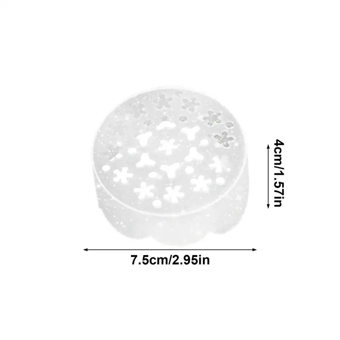 Grille de composition florale en silicone