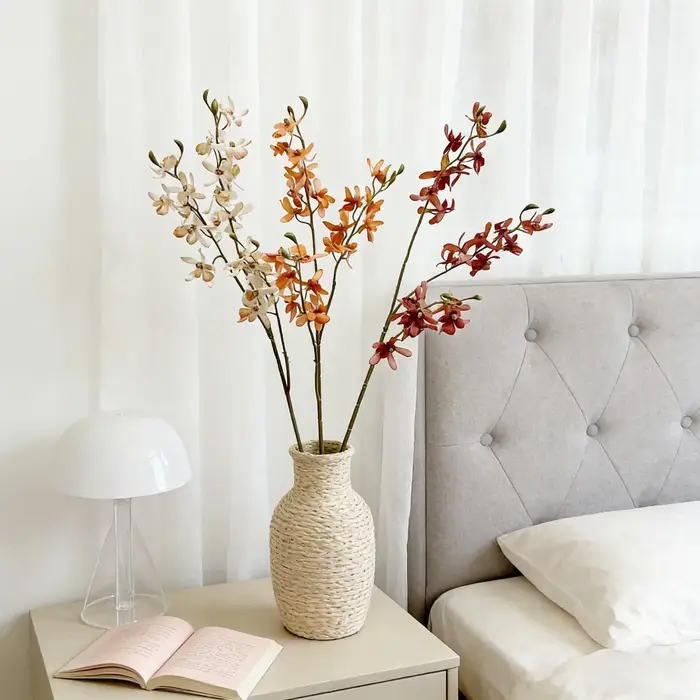 Orchidée Vanda artificielle de 28