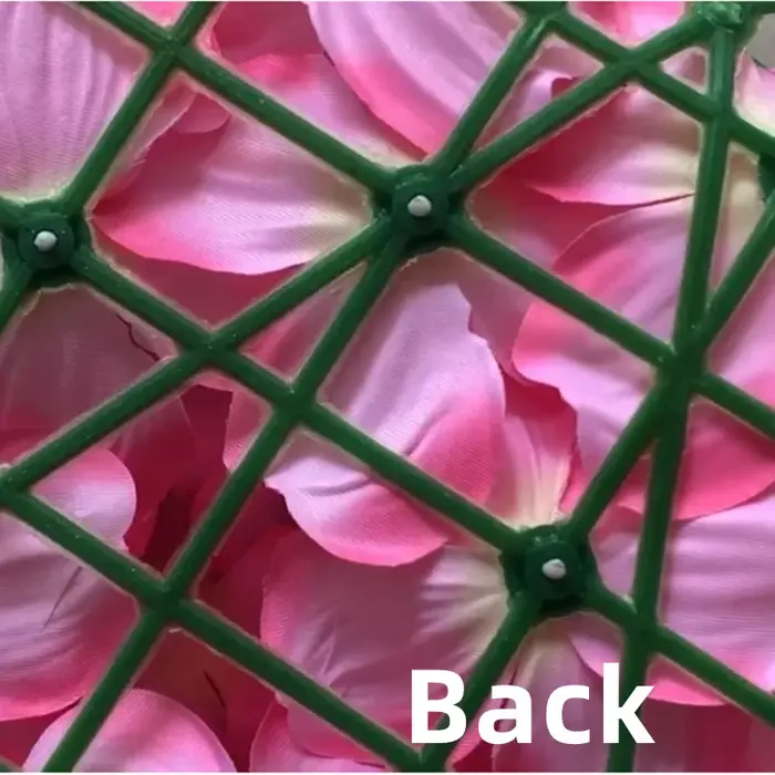 Clôture à Fleurs Artificielles pour Jardin