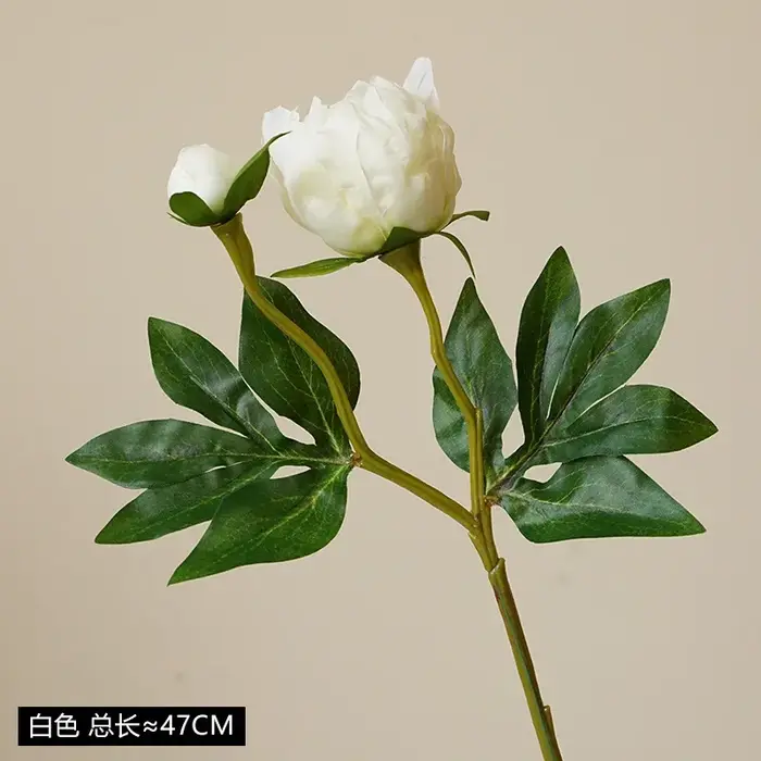 Arrangement artistique maison fête décembre Style européen simulé pivoine Mini fausse fleur artificielle rétro petite fleur de soie de pivoine ou