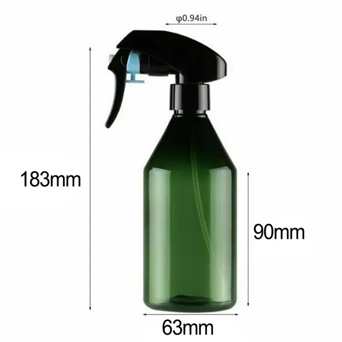 Bouteille de pulvérisation d'eau en plastique de 300ml
