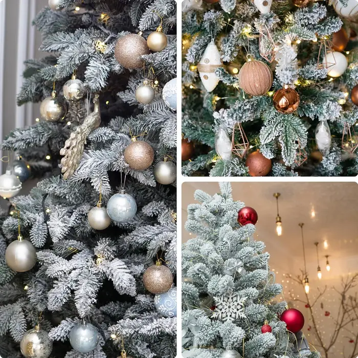 10/20Pc Plante Artificielle Pin Aiguille Halloween De Noël Arbres Maison Chambre Photographie Décor En Plein Air Jardin Mariage Bricolage Cadeau