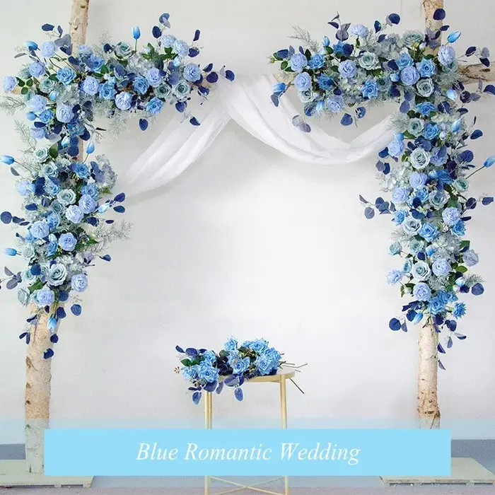 NucleoFor-Arche de Fleurs Artificielles pour Décoration de Mariage