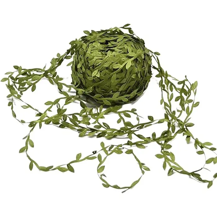 10/20 mètres artificielle petite feuille corde fleur couronne plante vigne maison mariage Festival salle centres de table jardin extérieur offre spéciale