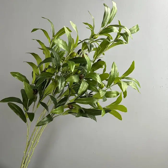 5 pièces de plantes artificielles à toucher réel
