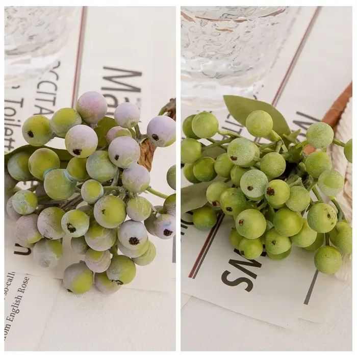 Branche de haricot INS verte artificielle 29cm