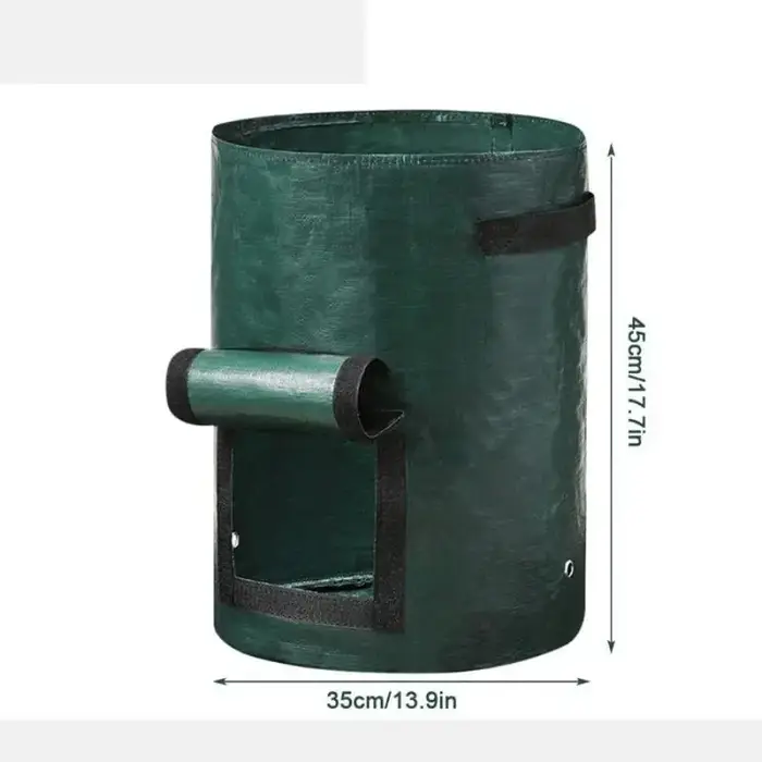 Sac de plantation dailyGarden, avec poignées, 3/5/7/10 gallons, outils de jardin de haute qualité, sac de plantation en PE pour légumes, tomates, pommes de terre, fleurs