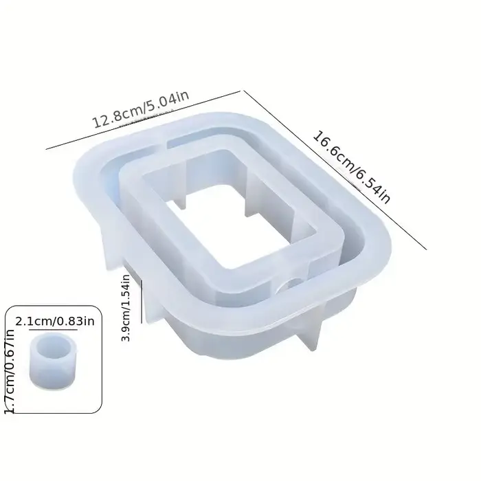 Moule en silicone pour pot de fleur arqué bricolage