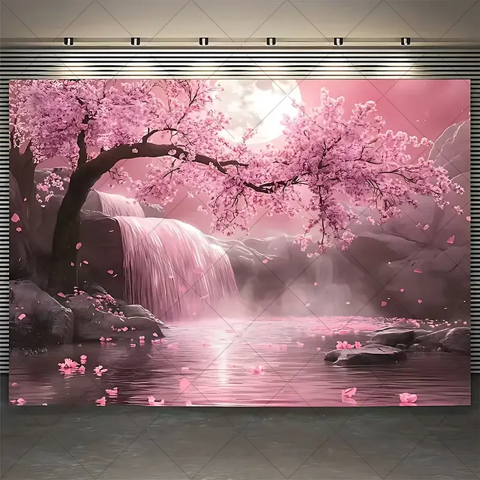 Mur de fleurs florales
