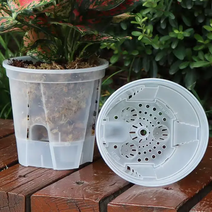 Pot de fleurs de stockage d'eau