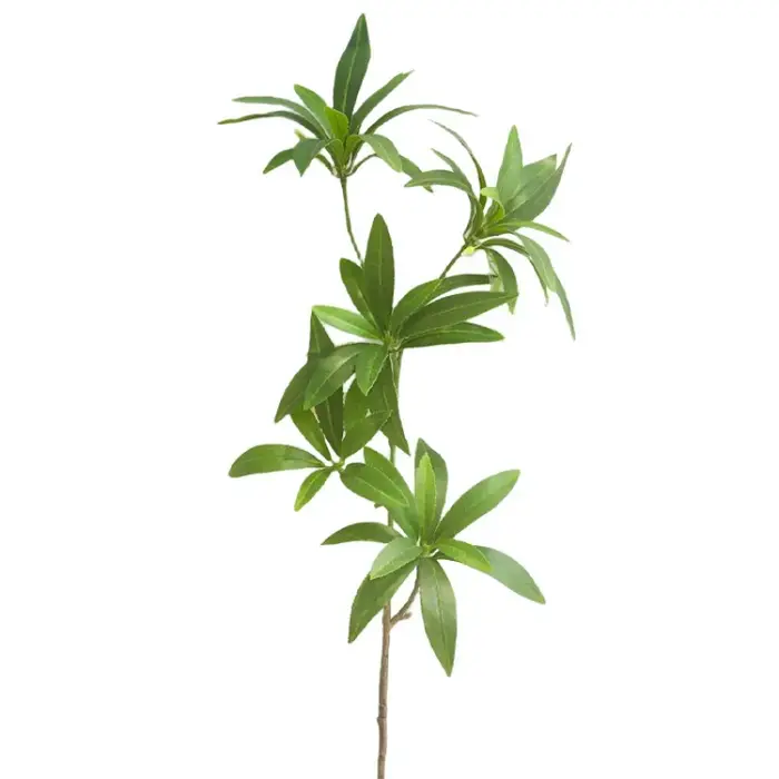 Fleur Artificielle Elaeocarpus Hainanensis, Plante Verte, Décoration de Mariage, Maison, Décoration de Table, Style Nordique Minimaliste, 95cm