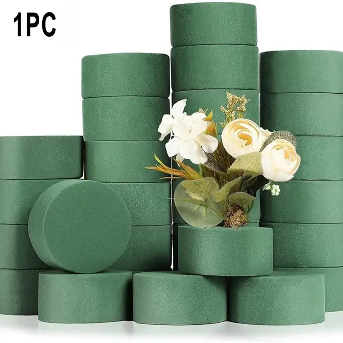 Cylindres de mousse de support Oasis, fleur de boue florale, brique de mousse bricolage, fleurs de G