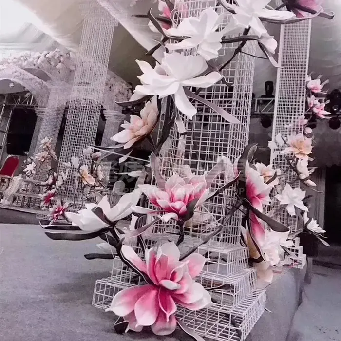 Fleurs Artificielles en Mousse de Magnolia pour Mariage