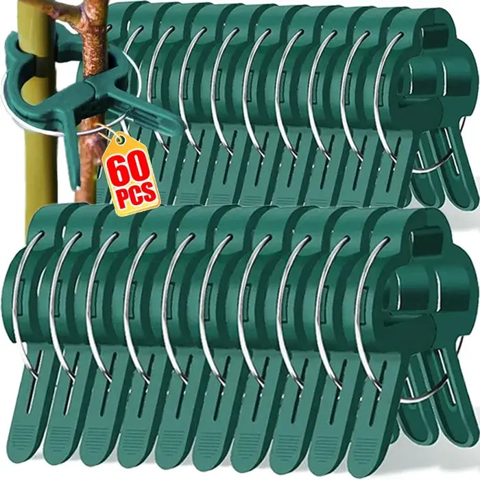 Clips fixes pour plantes réutilisables