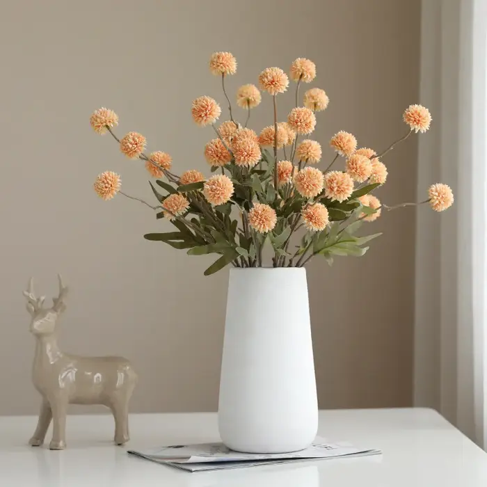 Bouquet de fleurs d'hortensia artificielles