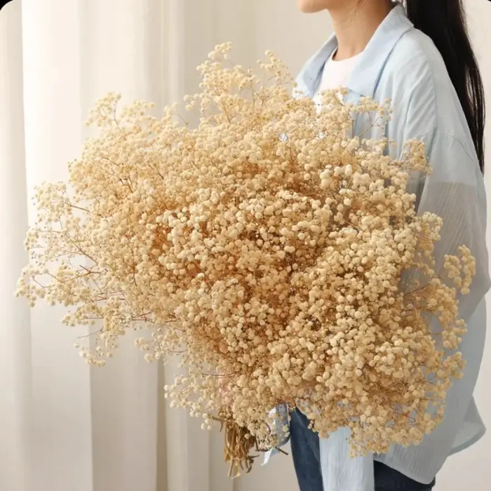 Bouquet de fleurs séchées pour bébé