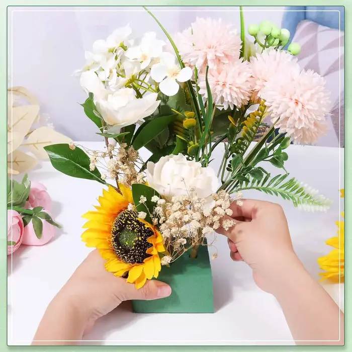 Bloc de mousse florale verte