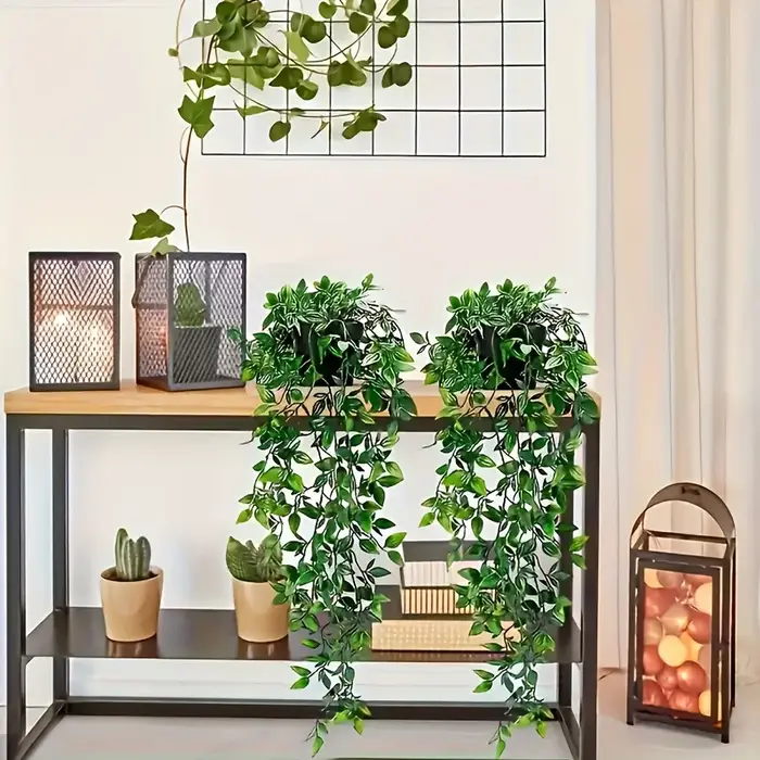 1 pièce de plante verte suspendue Mandala pour décoration intérieure et extérieure