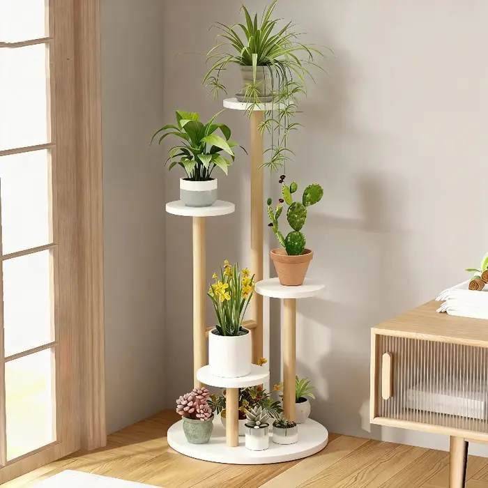 Supports de plantes à fleurs d'intérieur