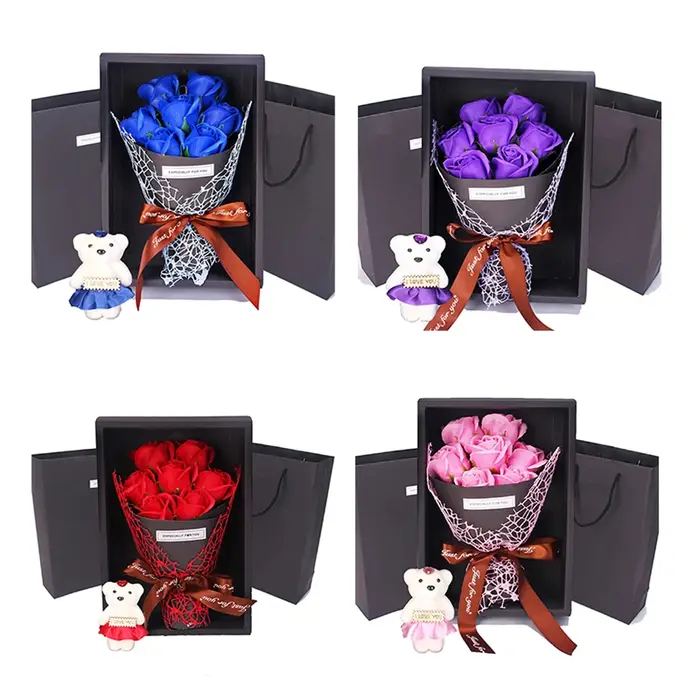 Bouquet de fleurs artificielles Leon's Day