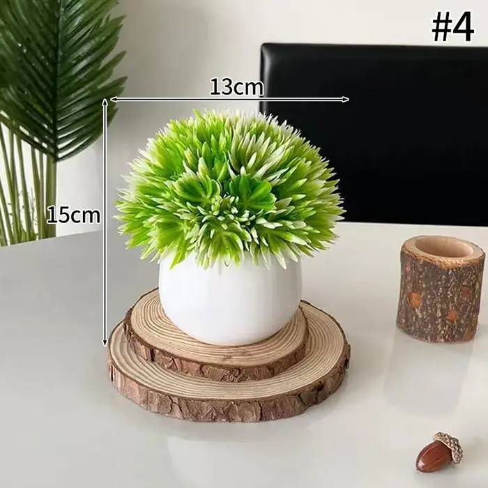 Bonsaï artificiel, plantes artificielles vertes