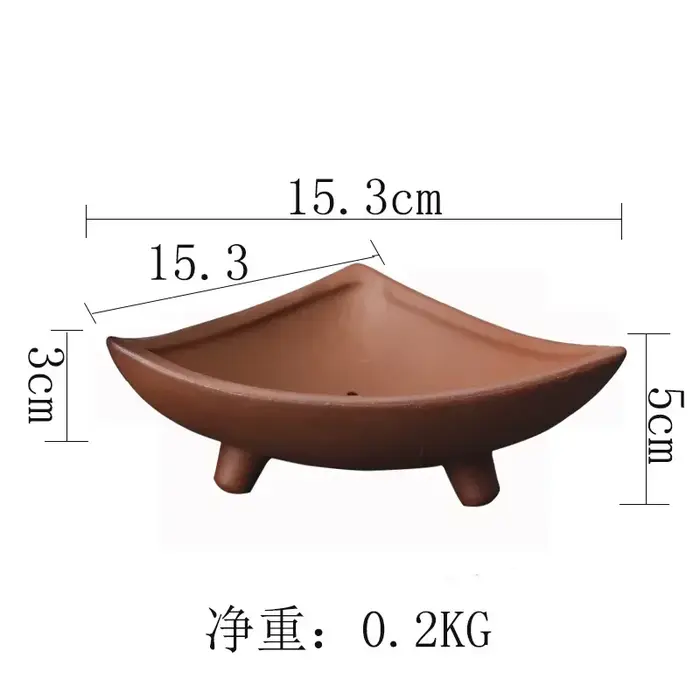 Pots de fleurs en céramique pour bambou
