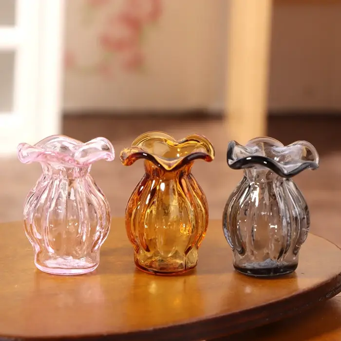 Vase l'inventaire en verre pour maison de courses