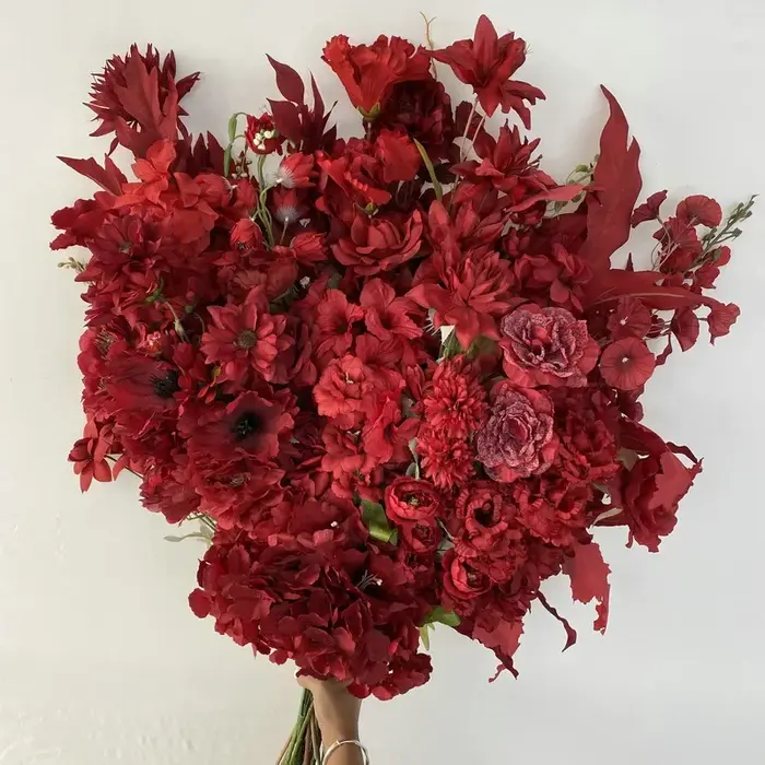 Fausses fleurs en soie