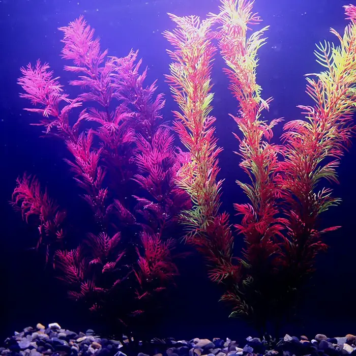 Plantes d'aquarium artificielles sous-marines multiples