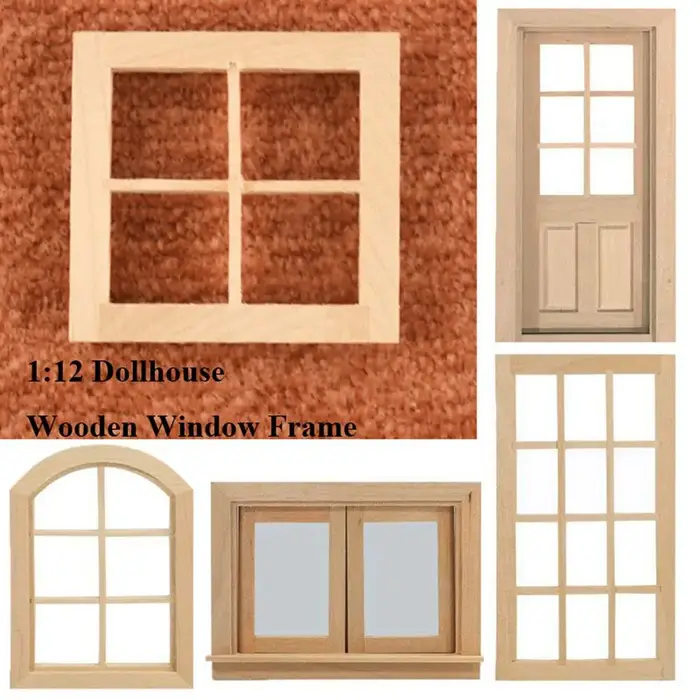 Meubles de maison à double fenêtre bricolage