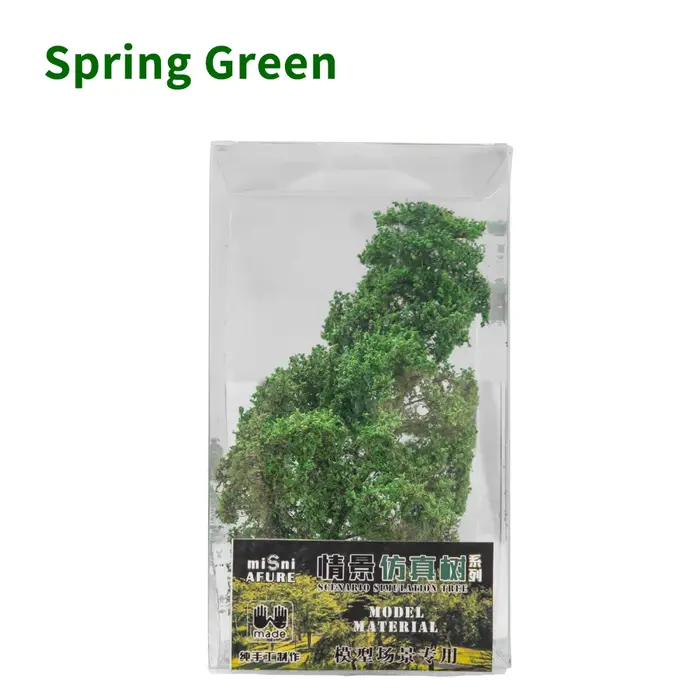 Simulation de gros arbre modèle arbustes