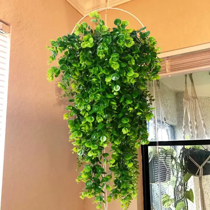 Plantes artificielles en plastique