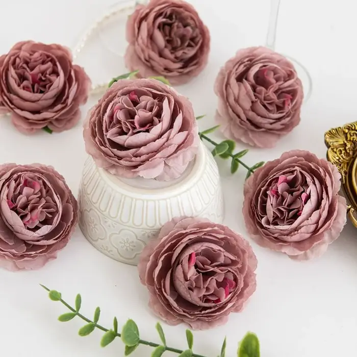 Fleur artificielle en soie