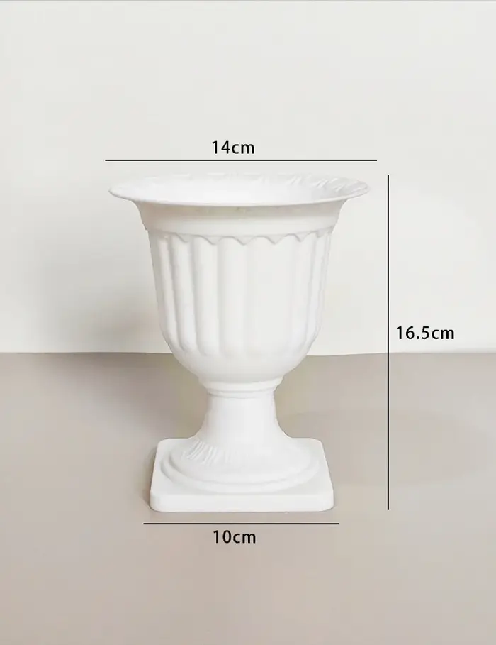 Pot à succulentes en plastique, mini-jardinière minimaliste nordique pour bureau, récipient à fleurs