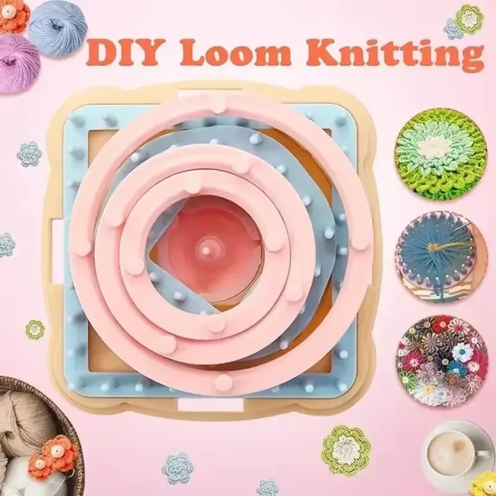 Kit de tricotage de fleurs DIY