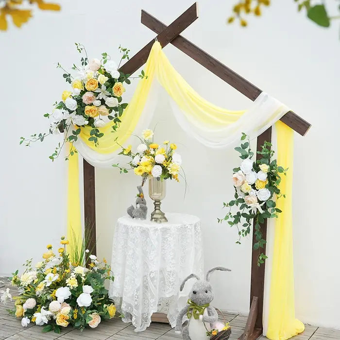 Série jaune et blanc C8635